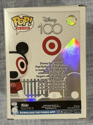 NEW 2023 Funko Pop Bullseye In Mickey Ears Disney100 #218