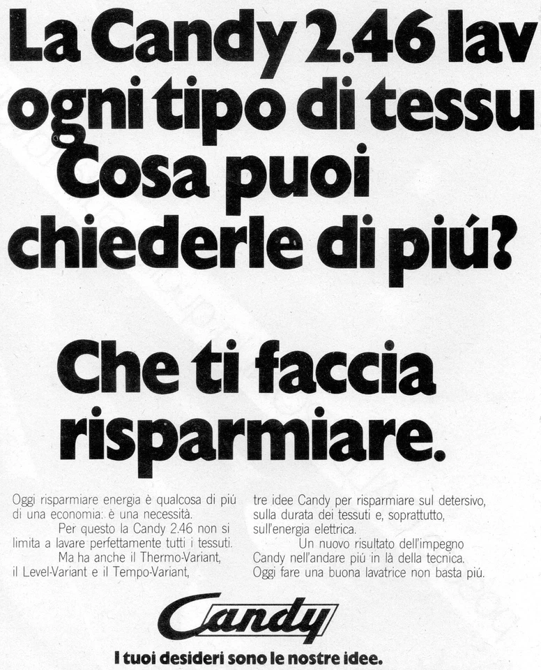 1970 Candy Washing Machine Vintage Print Advertising Save You Money  - Image 2 of 3