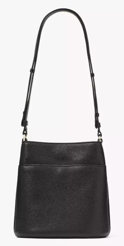 Kate Spade Leila Bucket Bag Black Pebbled Leather Purse KE489 NWT Purse $359