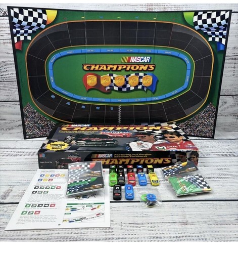 Nascar Champions Game With Collectible Cards And Poster Complete 1998 Vintage - Picture 4 of 8