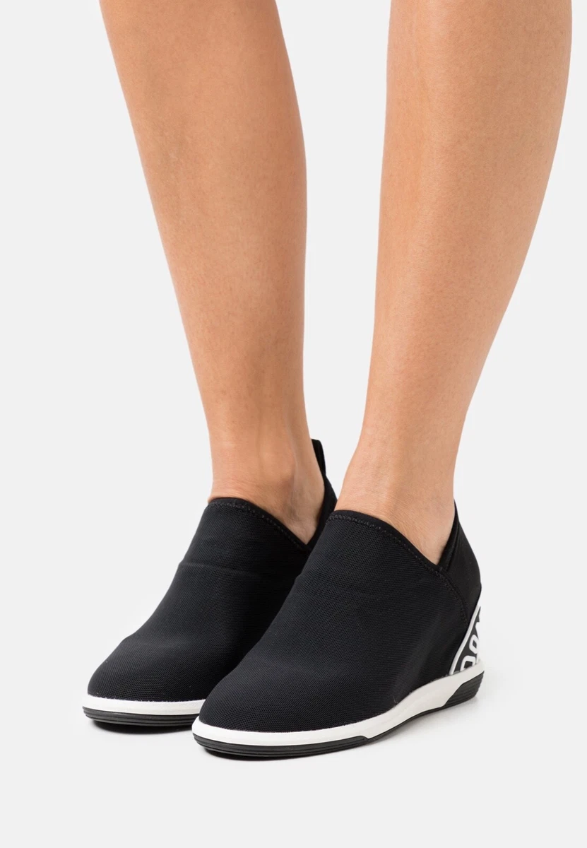 Donna Karan DKNY Christina Slip On Wedge Sneakers Shoes US 7.0