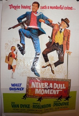 Never, A Dull Moment - Filmposter 100x70cm gefaltet - G3
