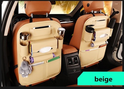 Back Car Seat Multifunctional bag Storage Organizer PU Leather - 第 3/15 張圖片