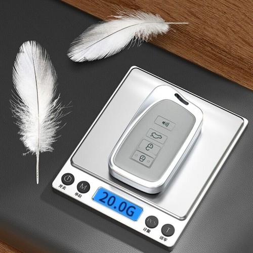 For Lexus UX ES LC ES350 UX250 LS350 ES300h Alloy Leather Car Key Fob Case Cover - Foto 21 di 27