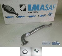 Imasaf Aupuff Zwischenrohr + Anbauteile für Mercedes G-Klasse W460/W461