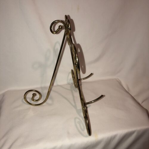 Cavalletto cornice ad A metallo ferro oro espositore arte libro piatto 10" divertente - Foto 8 di 9