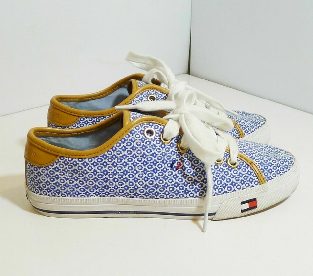 tommy hilfiger white canvas shoes