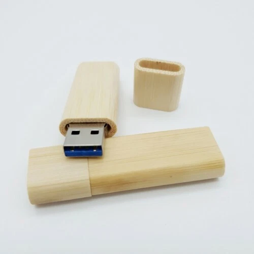 Bamboo USB 3.0 Storage Memory Thumb Drive Data U Disk Flash 64GB/32GB/16GB/8GB - Image 2 of 4