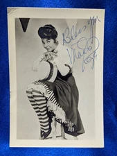 MARTHA RAYE HAND SIGNED AUTOGRAPH PHOTO " THE BIG MOUTH" BROADWAY ACTRESS