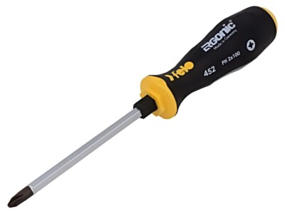452 203 40 Schraubendreher Phillips zum Schlagen PH2 ERGONIC  100mm FELO