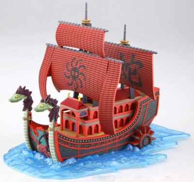 ONE PIECE NINE SNAKE NAVE BOA HANCOCK MODEL KIT BANDAI GRAND SHIP COLLECTION