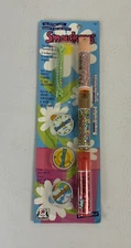 RARE 90s VINTAGE Bonne Bell Lip-Smackers 3 Sparkly Flavors w/ Necklace & Charms