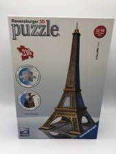 Ravensburger Paris Tour Eiffel 3D Puzzle Plastic Pieces Complete