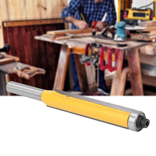 8mm Shank Router Bit Milling Cutter W/ Bearing Flush Trim Bit 8*12.7*63.5mm - Picture 4 of 8