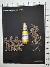 2008 Modelo Especial Beer Art Magazine print ad 8x11