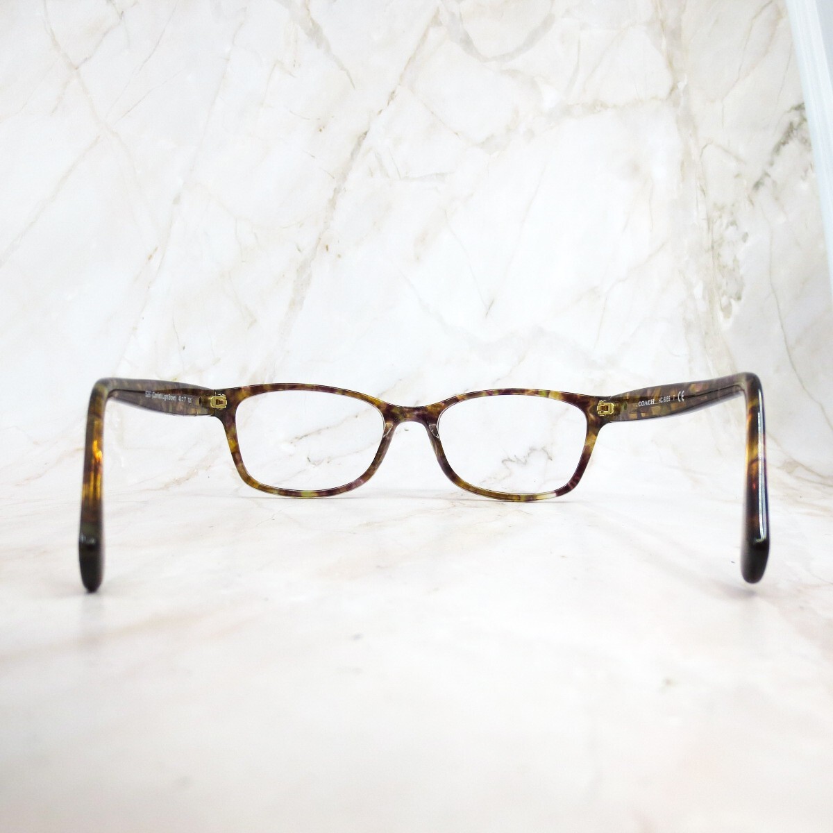Coach Eyeglasses Frame HC6065 5287 Women Confetti Light 