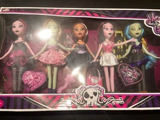 hunson monster club 5 dolls