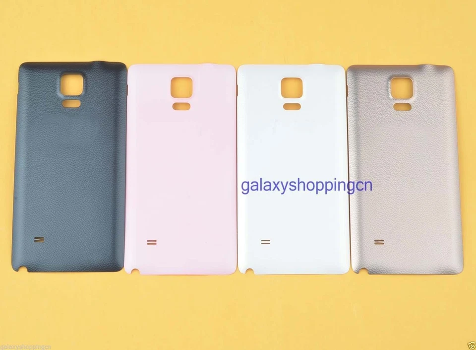 OEM Battery Back Door Cover Case Hard Thin For Samsung Galaxy Note 4 Replacement - Image 2 of 4