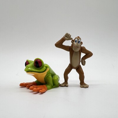 Rain Forest Cafe Tree Frog & Gorilla PVC Souvenir Collectible Figure 2'' Toy