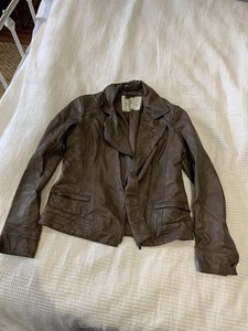 rocha john rocha leather jacket