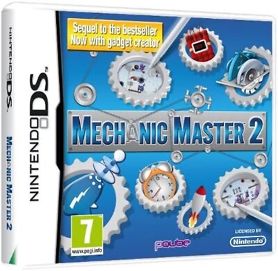 Mechanic Master 2 NDS 2DS Nintendo DS Videospiel Neuwertig Original UK Release