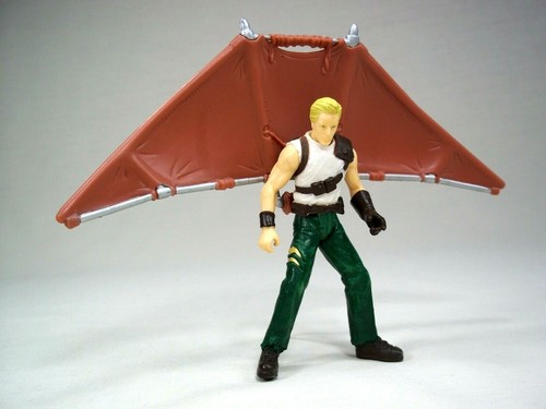 Rare Exclusive Jurassic Park Dinosaurs Dino Tracker Billy Brennan Figure Glider - Picture 6 of 8