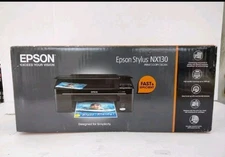 Epson NX130 Stylus All-in-One Color Inkjet Printer.  NEW FACTORY SEALED 