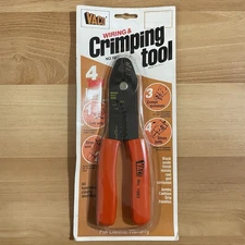 Vintage Vaco Wire Stripper Crimper 8" Cutter #1963 Electrician Tool USA NOS