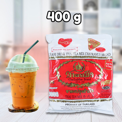 NUMBER-ONE CHATRAMUE ORIGINAL THAI ICED TEA MIX 400G BAG