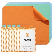 12 Pack Lens Cleaning Cloth Microfiber Cleaning Cloth Glasses Cleaning Cl...