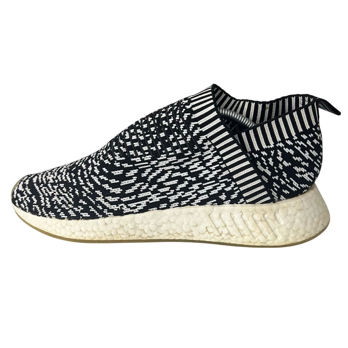 Adidas NMD CS2 Primeknit Zebra Sashiko Men\'s Running Shoes Black Size 7.5 BY3012 Adidas NMD CS2 Primeknit Sashiko Pack 2017 | Mercari main image 4