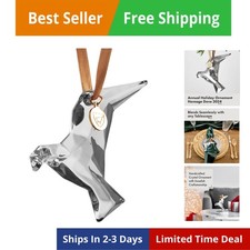 Homage Dove Ornament - 40th Anniversary Edition Clear Crystal Christmas Ornam...