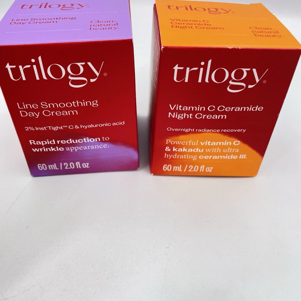 Trilogy Vitamin C Ceramide Night Cream And Trilogy Line Smoothing Day Cream 60ml - Image 3 of 4