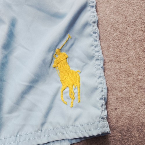 Polo Ralph Lauren Swim Trunks Boys Small 8 Board Shorts Drawstring Pony Swimwear - Picture 24 of 24