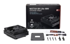 Noctua NH-L9a-AM4 chromax.Black Low-Profile CPU Cooler for AMD AM4 Black NEW