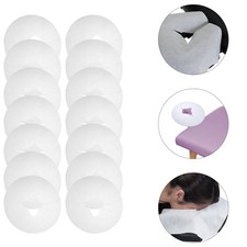 100Pcs Face Pillow Cover Massage Table Headrest Pads Face Cover Cushion Cover