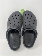 Crocs Baya Platform Clog Sandals Black Glitter Women's Size 11 208459-001 NWT