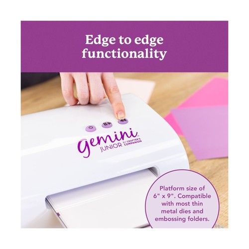 Gemini Twin-Function Cutter & Embosser Crafter's Companion Gemini Junior Jnr ... - Picture 4 of 8