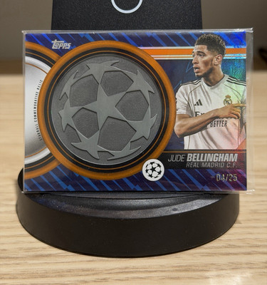Topps UEFA Club Competitions 2025-26 Jude Bellingham Starball Relic SCR-JB /25