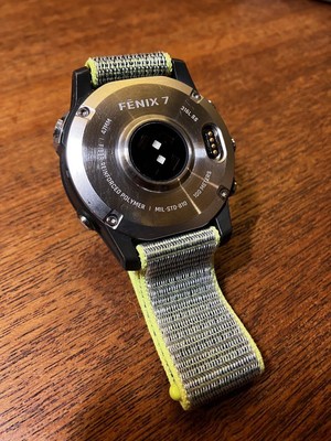 【中古】Garmin Fenix7 Silver / Graphite fenix 7S, Silver with Graphite Band - Walmart.com