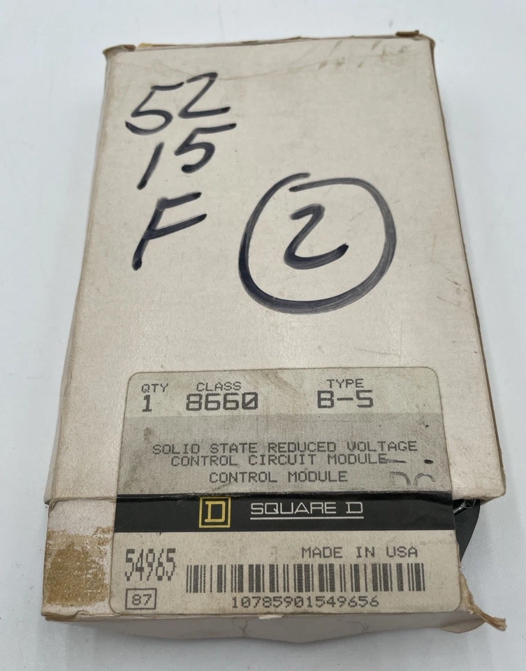 Square D 8660 B-5 series A solid state reduced voltage control circuit module - Image 2 of 4