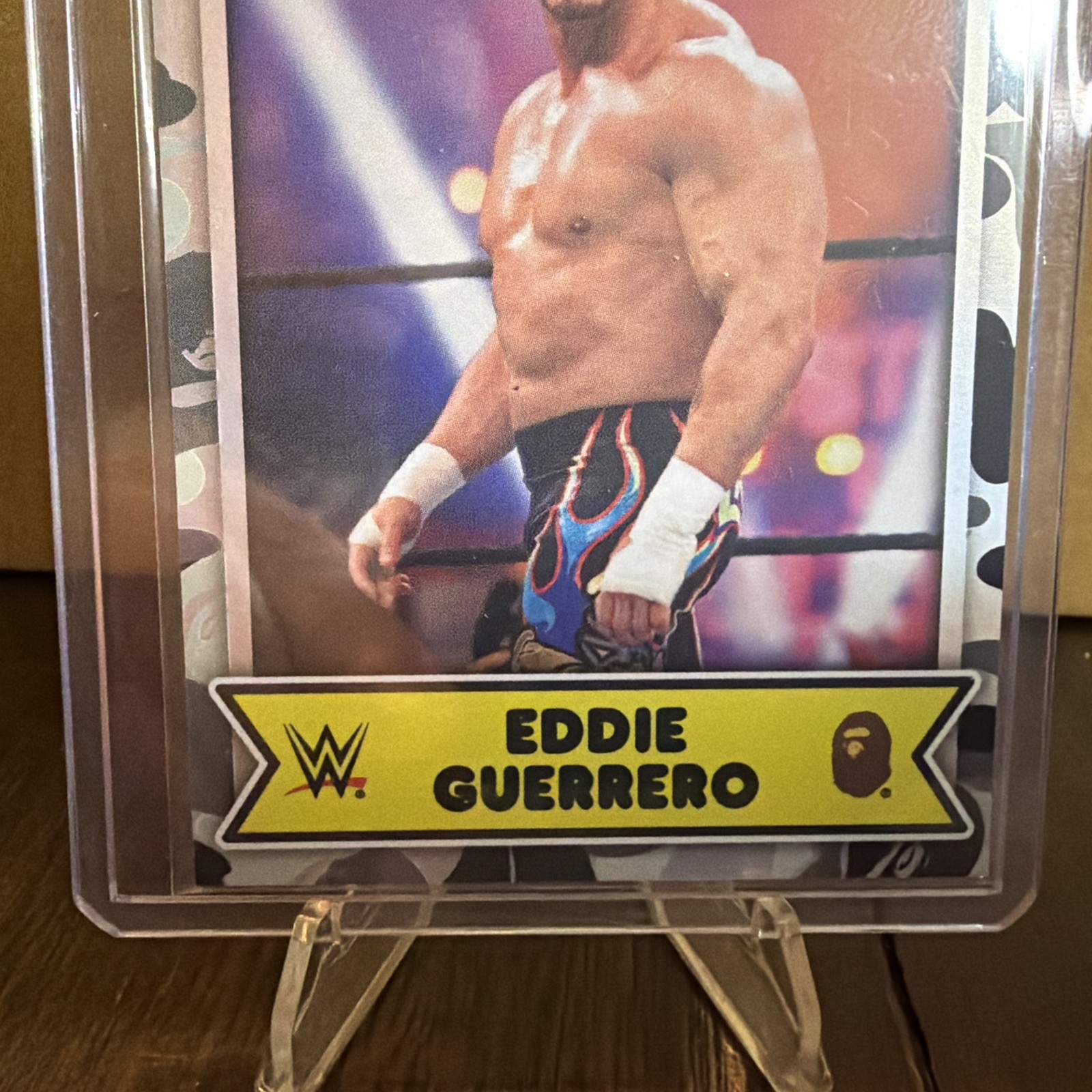 2025 TOPPS WWE x BAPE Eddie Guerrero Camo /50 thumbnail 4