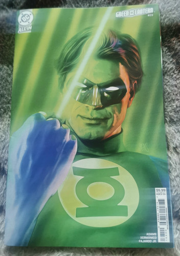 GREEN LANTERN # 23 NM 2025 SCARCE MARK SPEARS HAL JORDAN CARD STOCK VARIANT !