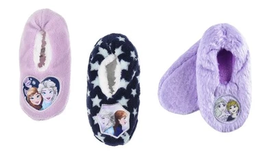 Eiskönigin Hausschuhe Pantoffel Puschen Frozen Disney Größen: 23-26 27-30 31-34