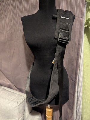 Auyeazgo Toddler Sling Ergonomic Carrier Adjustable Non-Slip Hip Seat Black NEW!