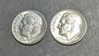 1959P + 1959D  (2) Brilliant Uncirculated - Roosevelt Dimes - Pristine Condition