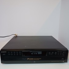 Sony CDP-CE375 Compact Disc 5 Disc CD Player Multi Changer Carousel No Remote