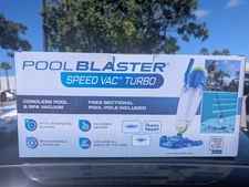WaterTech Pool Blaster Speed Vac Turbo Cordless Vacuum Cleaner NEW