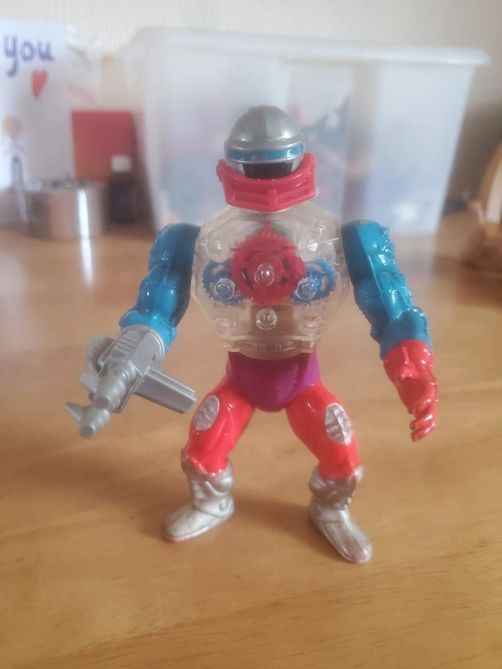 Roboto Action Figure 1985 Vintage He Man Mattel Masters Of The Universe - Image 1 of 4