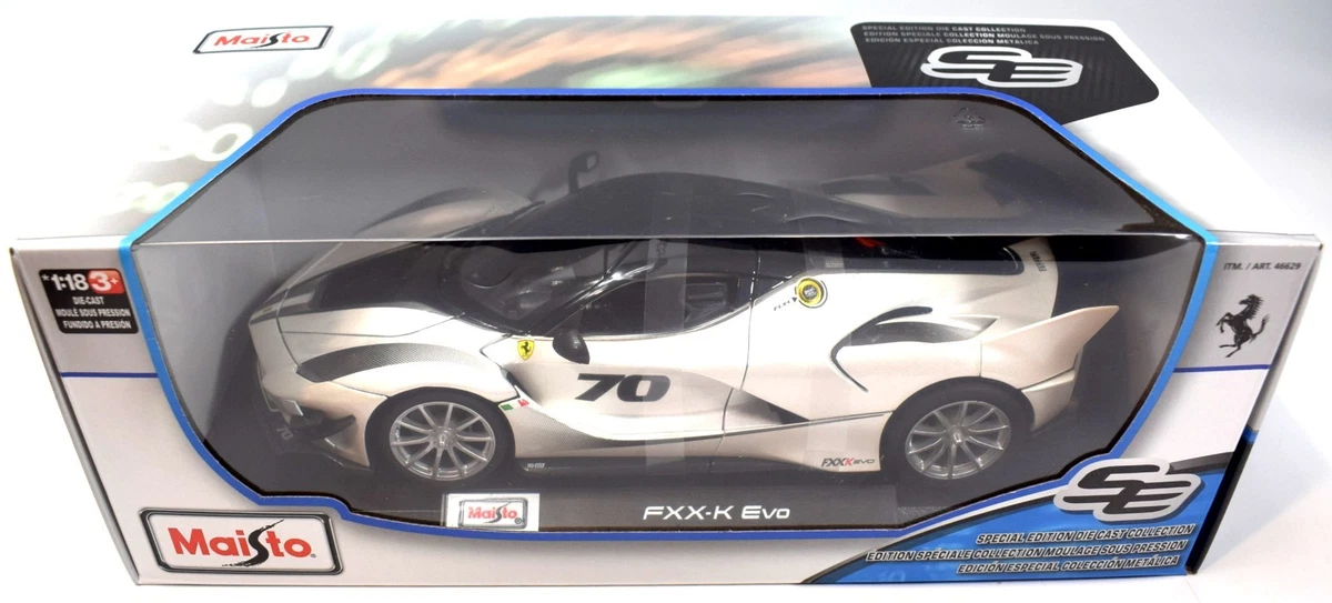 MAISTO Special Edition Collection FERRARI FXX-K EVO Diecast Car 1/18 Scale